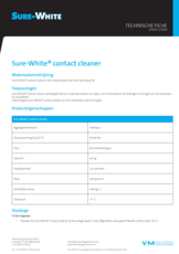 Sure-White contact cleaner - TF